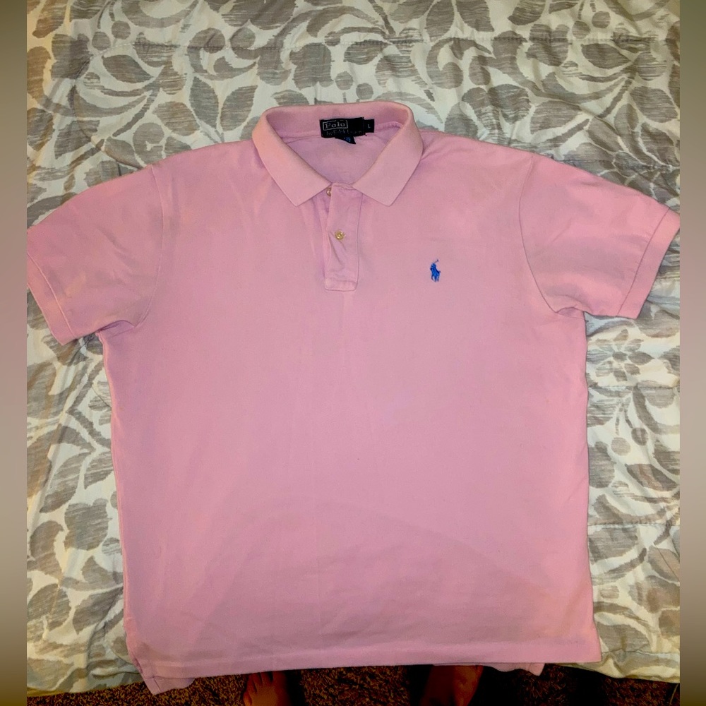 ***Men’s Pink Polo Shirt***
